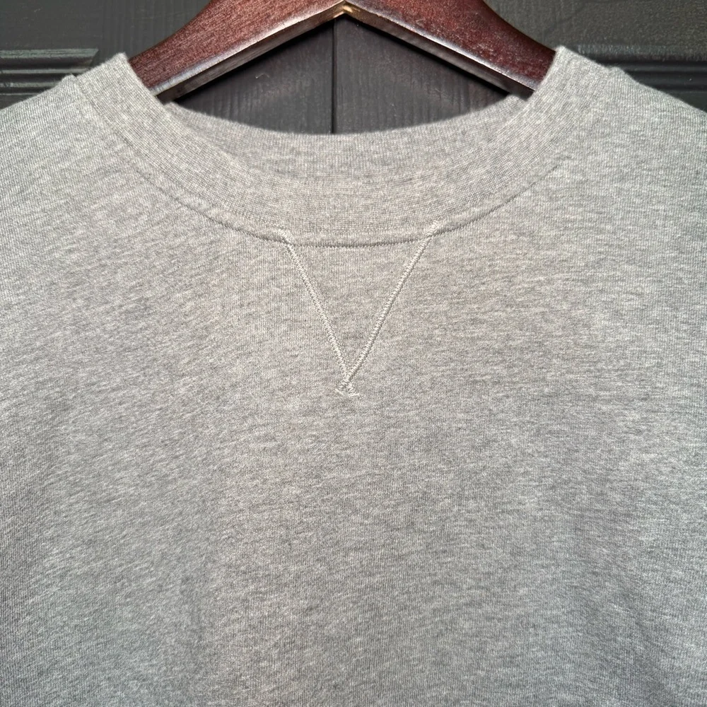 Lululemon All Yours Crew *Terry Heathered Gray Crewneck Sweatshirt - Picture 2 of 6